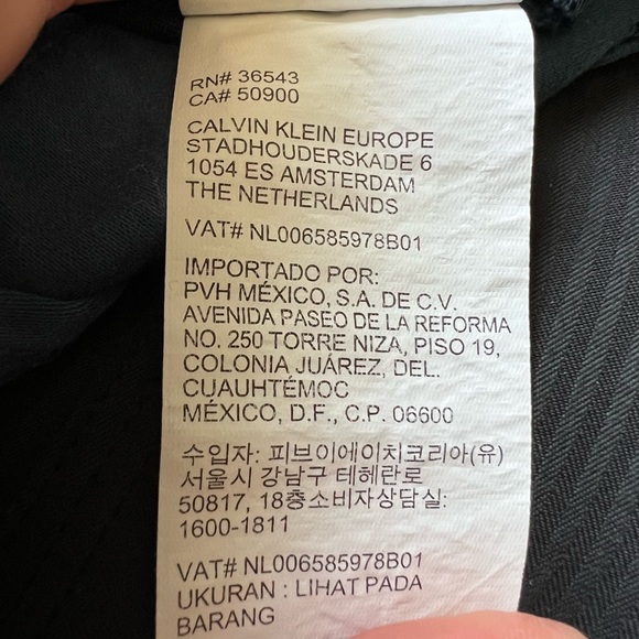 Calvin Klein Turquoise Stretch Jean size 16 - Picture 6 of 7